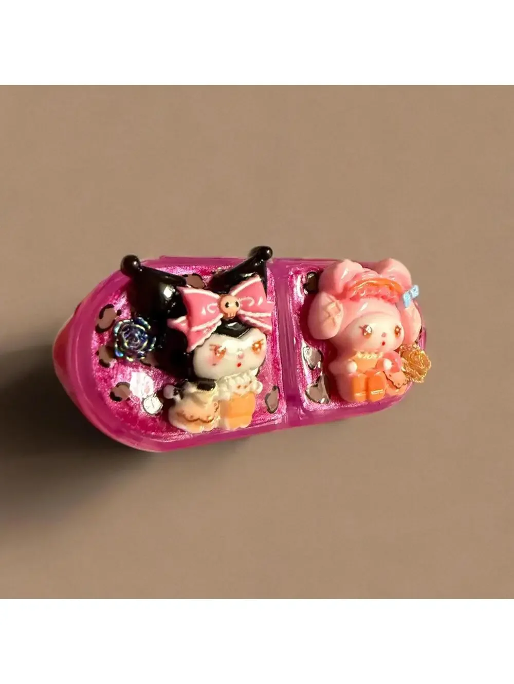 Decoden Mini Pill Box Kuromi My Melody Kawaii Junk Case Style Travel Size Sanrio